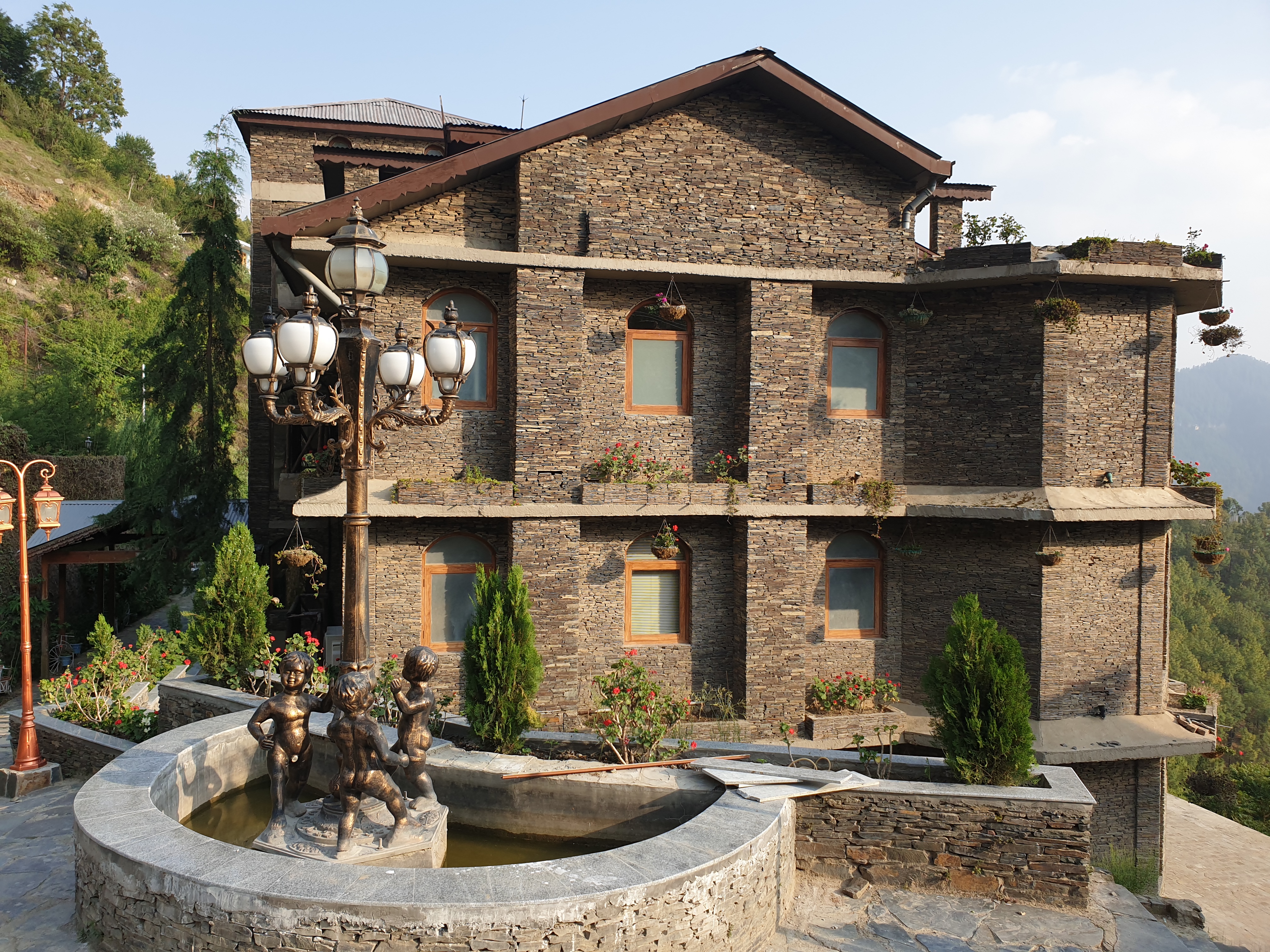 Luxury living spaces at Auramah Valley with broad balconies