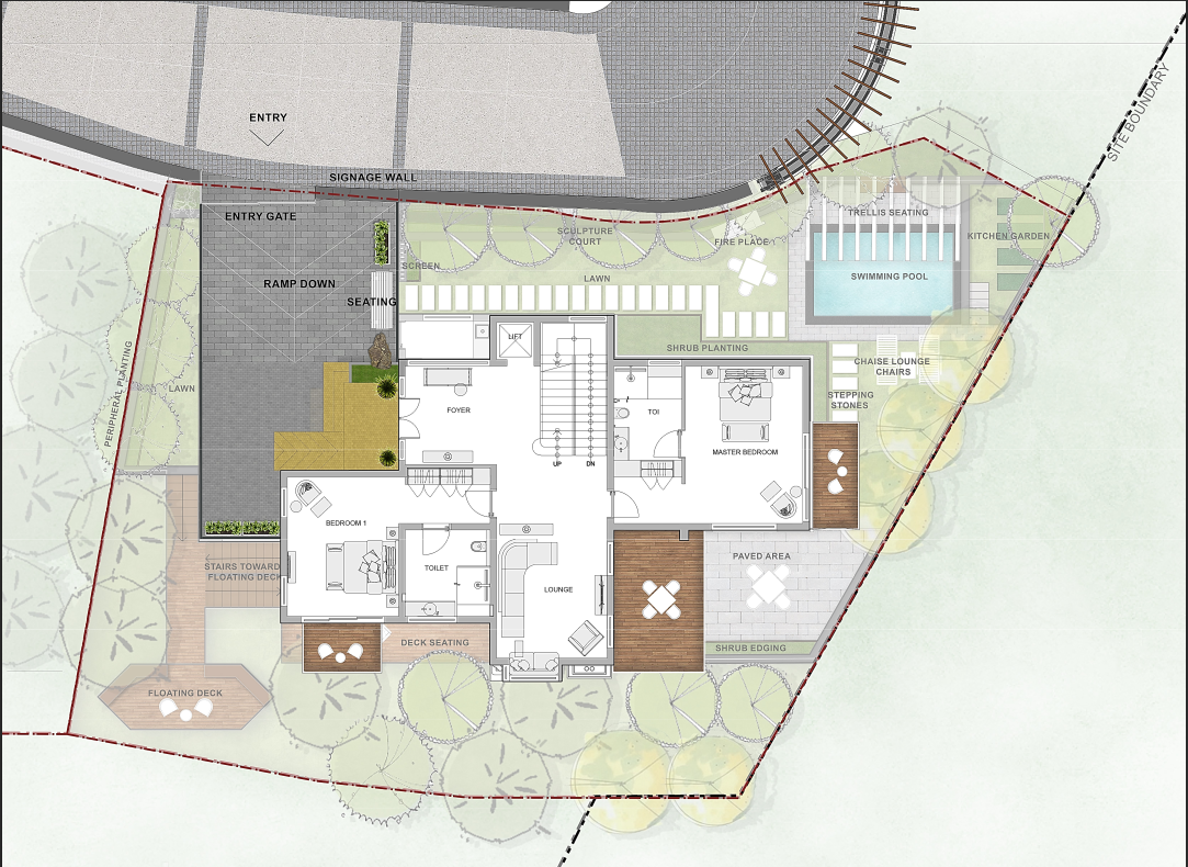 Terra Rosa C1 — First Floor Plan