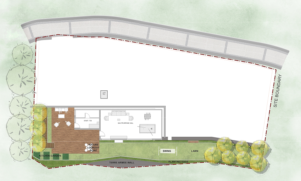 Terra Sienna — Attic Plan