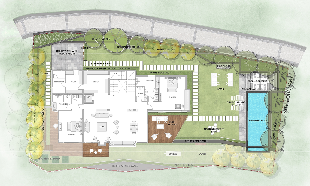 Terra Sienna — Ground Floor Plan