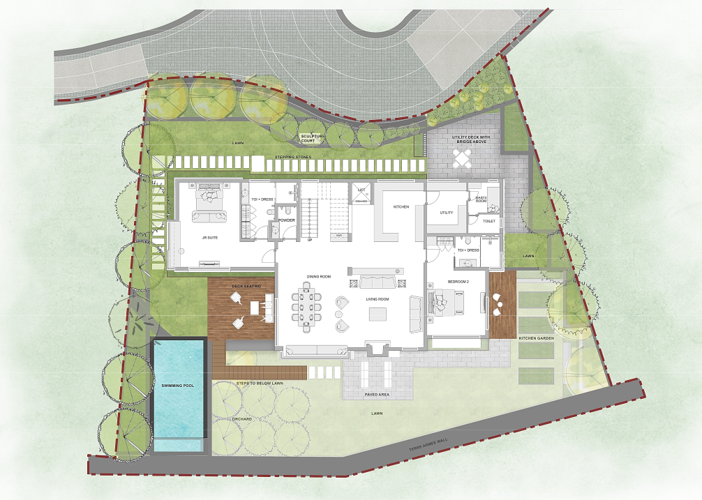 Terra Verde — Ground Floor Plan